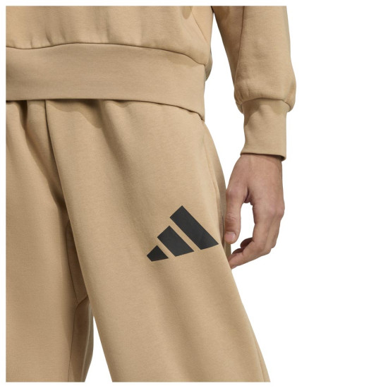 Adidas Ανδρικό παντελόνι φόρμας Essentials Wide Leg 3 Bar Logo Pants